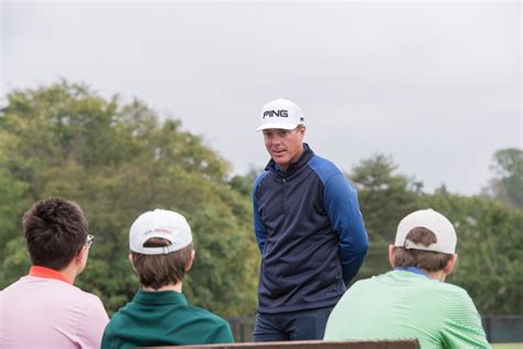 Woodberry Forest Golf Fall Golfers Welcome Teaching Pro Andrew Rice