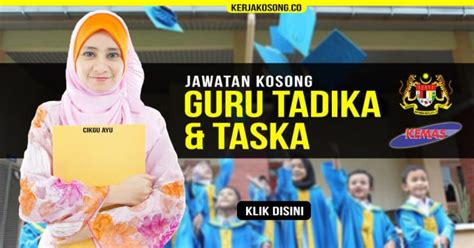 Permohonan guru tabika kemas 2020 taska online. Jawatan Kosong Guru Tabika Kemas