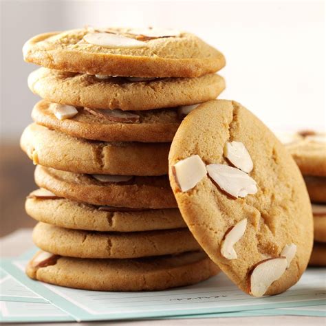 Chewy Almond Cookies Recipe How To Make It Taste Of Home