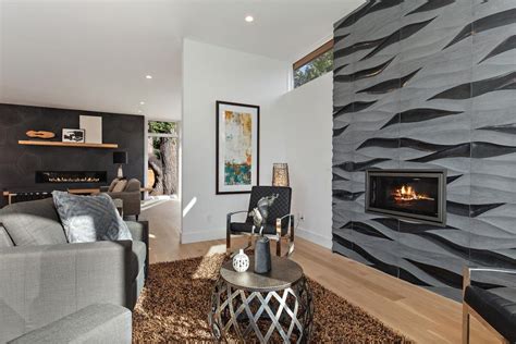 Neutral Contemporary Living Room Has Metallic Accents Hgtv