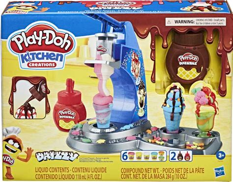 Top creations with colorfully crazy candies. Play Doh Drizzy Ice Cream Playset Wholesale