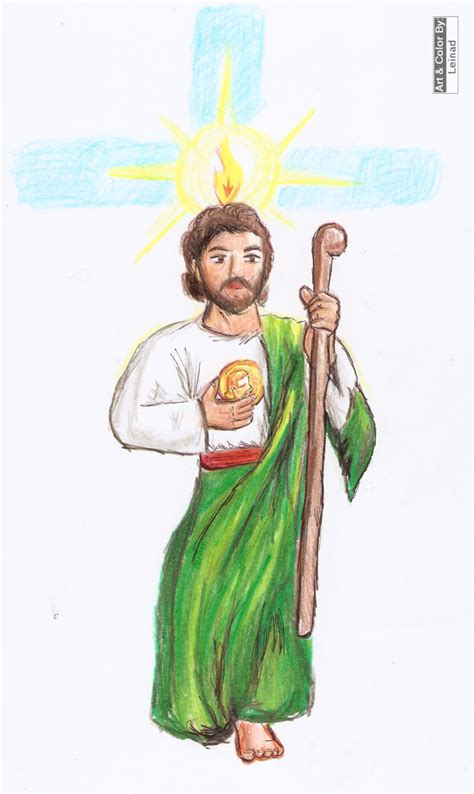 San Judas Tadeo Dibujo