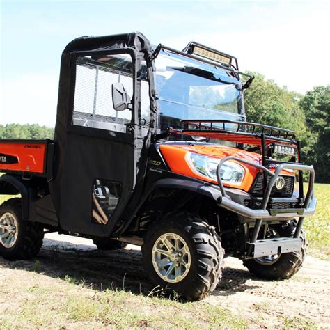 Hinged Side Door And Rear Window Kit For Kubota Rtv X900 And Rtv X1120d