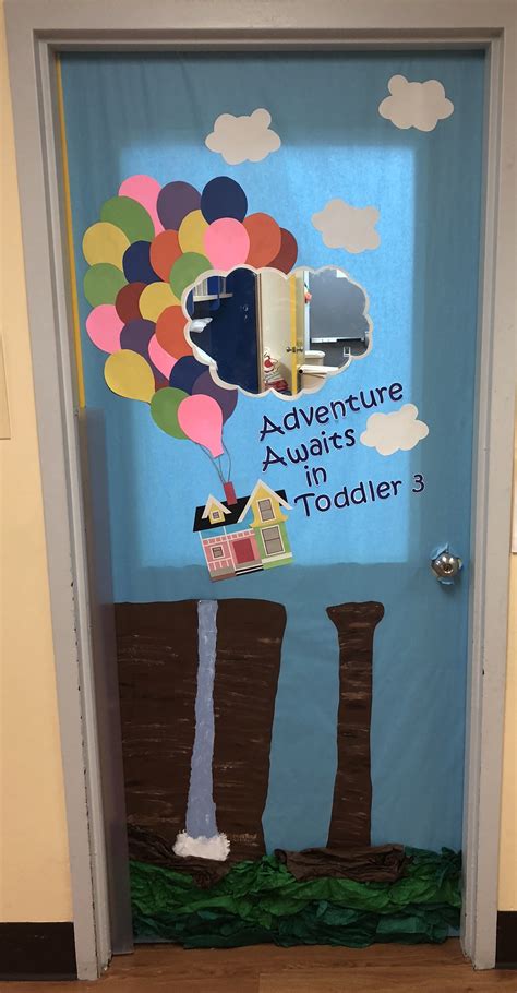 Up Pixar Theme Back To School Classroom Door School Door
