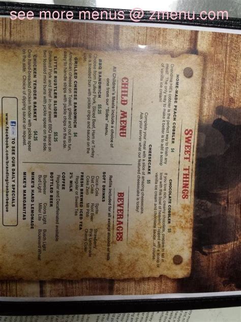 Sep 22, 2016 · branding iron bbq, harrisonville: Online Menu of Branding Iron Barbeque Restaurant ...