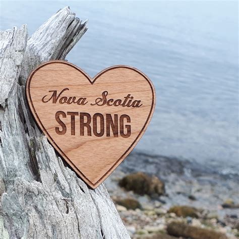 Nova Scotia Strong Solid Wood Magnet | Salt Air Collections