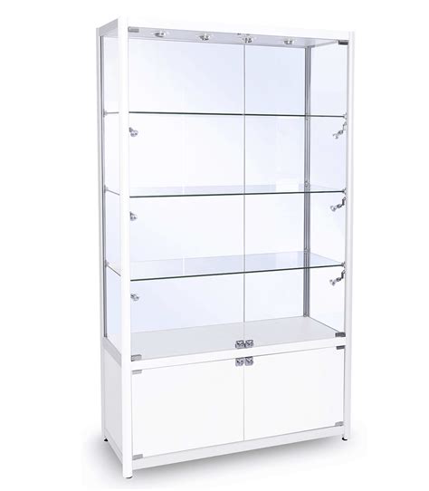 Tall Glass Storage Display Cabinet 1200mm Experts In Display Cabinets Cg Cabinets