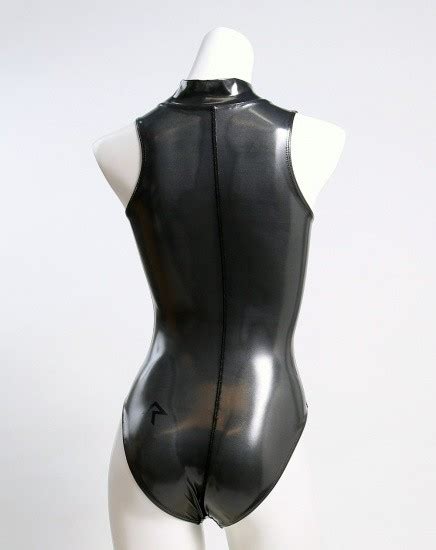 Realise Front Zipper Competitive Swimwear Costume Black Realise