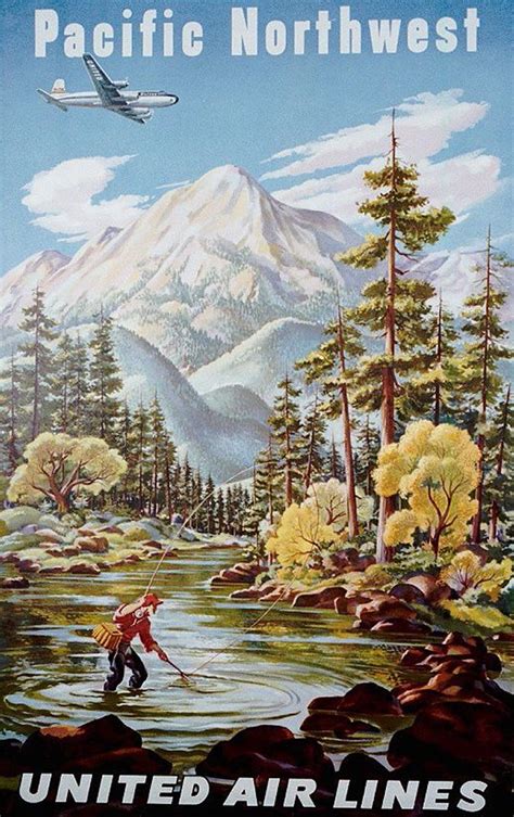 United Pacific Northwest Poster Poster From The Don Thomas Flickr