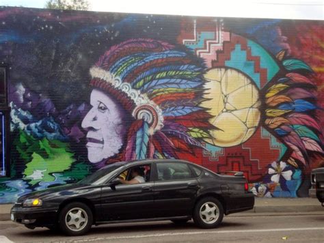 We've rounded up the top 25 hiking & biking trails in colorado springs. Wall Mural celebrating indian history in Colorado | Indian ...