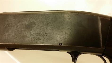 Remington Model 10 Date Code Gunboards Forums