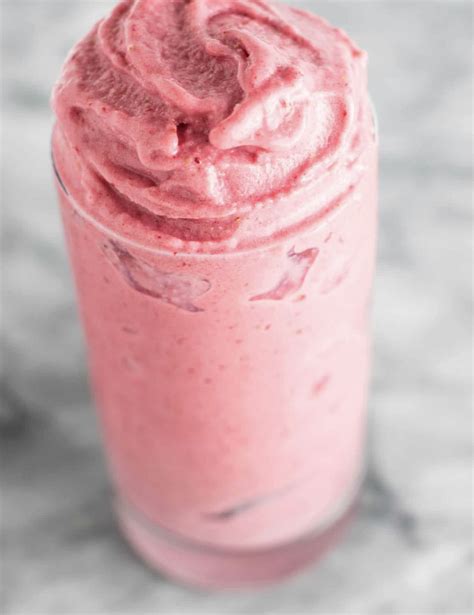 Frozen Strawberry Banana Smoothie Directions Calories Nutrition
