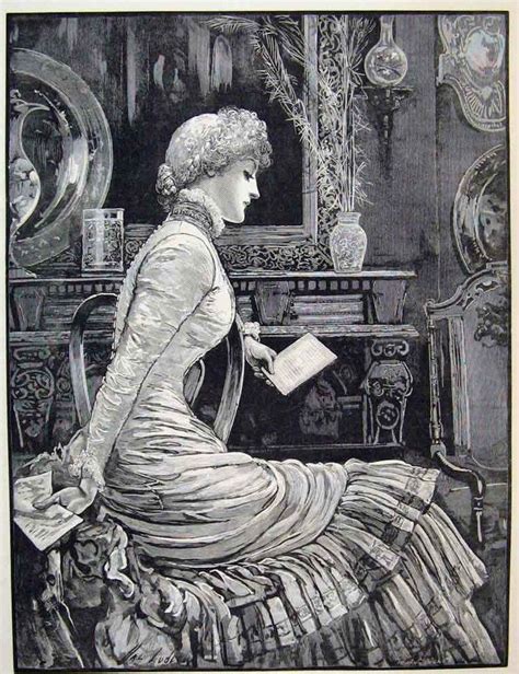 Victorian Illustration 1870s Victorian Illustration Illustration Poster Prints