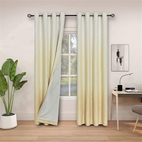 Buy Central Park Ombre 85 Blackout Room Darkening Window Curtains For