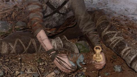 Ps4 Exclusive God Of War Kratos Son Has A Tattoo