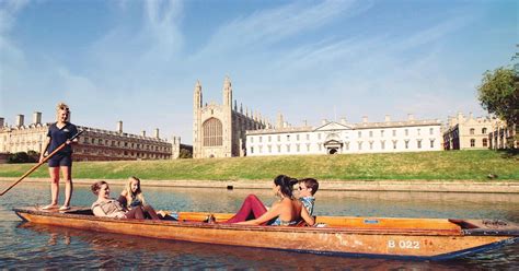 Cambridge Guided Punt 45 Minute Shared Tour Getyourguide