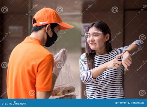 angry hungry woman get food delivery late stock image image of work client 191921137