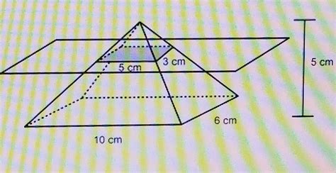 Maybe you would like to learn more about one of these? A right rectangular Pyramid Sliced parallel to the base ...