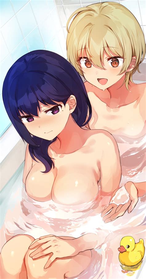 Harumi Hana And Ichihara Chiaki Sekai De Ichiban Oppai Ga Suki Drawn