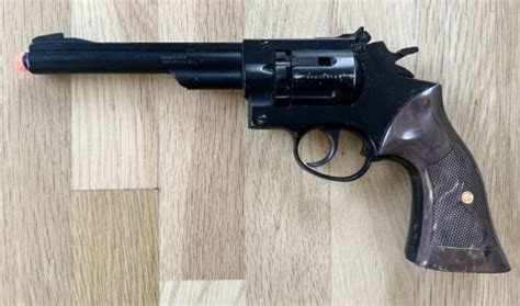 Vintage Crosman Model 38t 6 Shot 177 Cal Pellet Co2 Powered Revolver