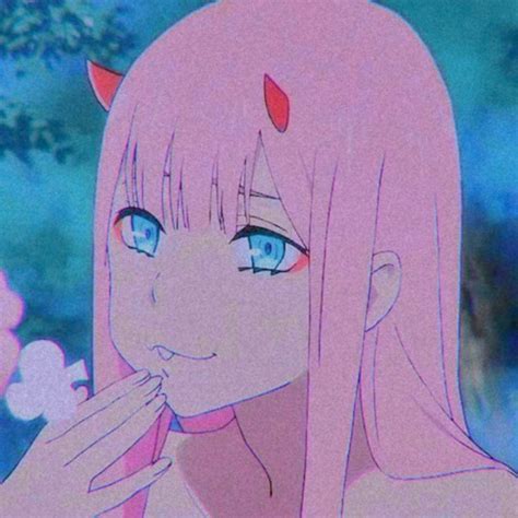 1080x1080 Zero Two Pfp Marshmallow — Zero Two Icons From Darling In