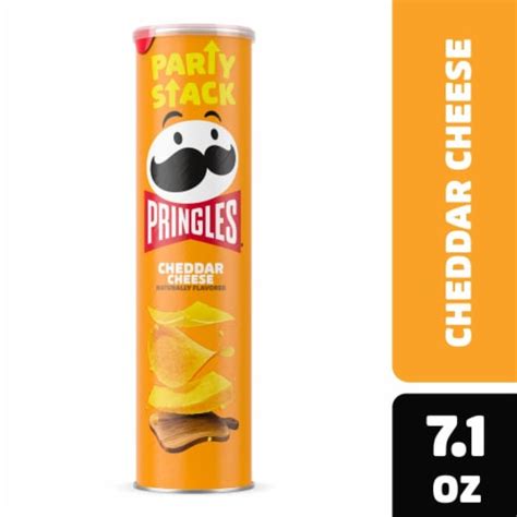 Pringles Cheddar Cheese Party Stack Potato Crisps Chips 71 Oz Bakers