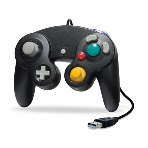 GameCube USB Controller for PC / Mac (Black) | Video Game Heaven