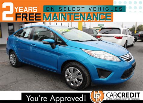 Pre Owned 2013 Ford Fiesta Se Sedan 4 Dr In Tampa 1780g Car Credit Inc