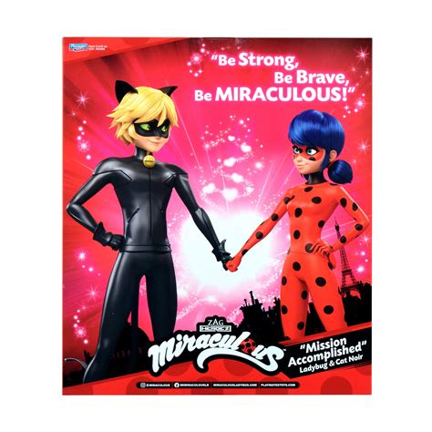 Buy Miraculous Ladybug Mission Accomplished Ladybug And Cat Noir 2 Pack