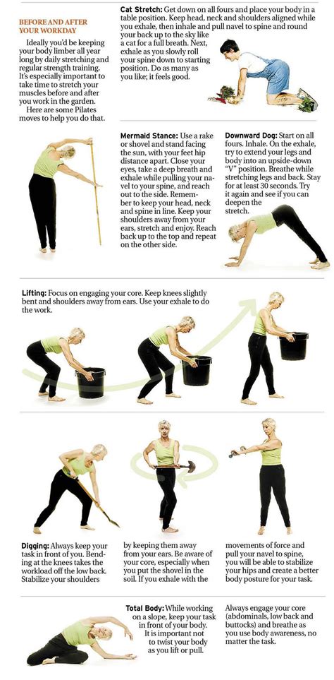 Stretch Before And After Gardening To Keep From Injuring Yourself