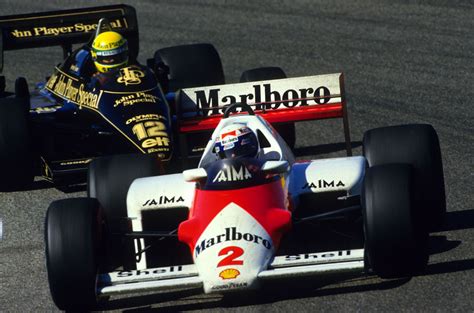 1985 Dutch Gp Alain Prost Mclaren Vs Ayrton Senna Lotus