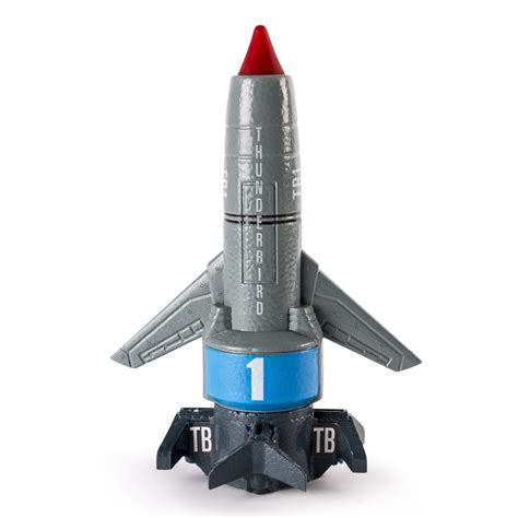 Pushing the gas out of the back of the engine makes the rocket move forward. Spin Master - Air Hogs Thunderbird 1 Foot Rocket