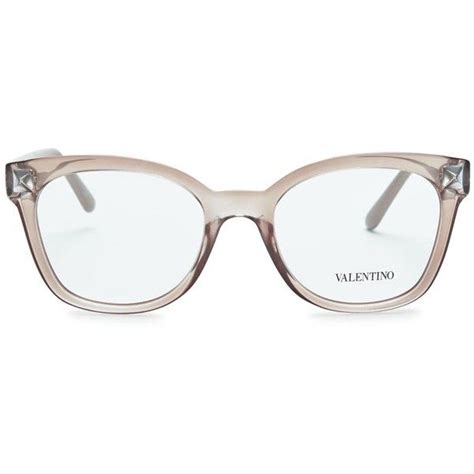 Womens Optical Frames Valentino Nude Wayfarer Style Optical Glasses