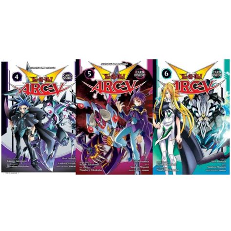 Yu Gi Oh Arc V English Manga Series By Kazuki Takahashi Set Of Books 4 6 2999 Picclick