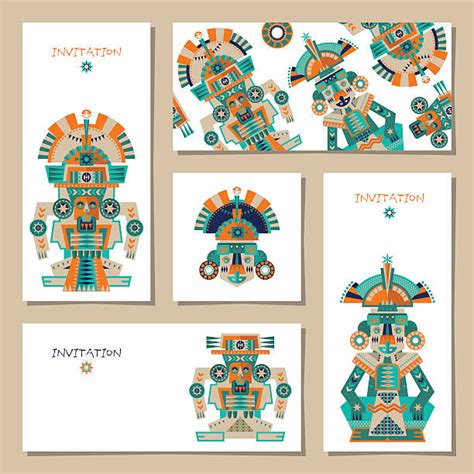12 100 Art Aztèque Illustrations Graphiques Vectoriels Libre De Droits Et Clip Art Istock
