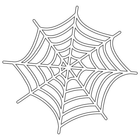 Spider Web Printable Template Pumpkin Template Pumpkin Carving