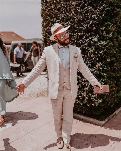 The Perfect Beach Wedding Suit Linen Suit Beach Wedding Suits Mens Wedding Attire Mens