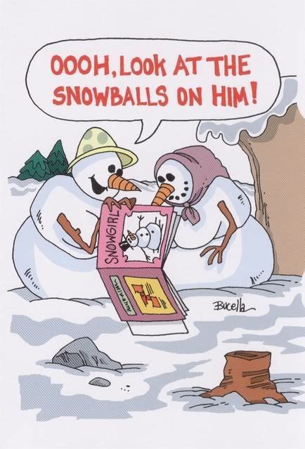 Snowballs Funny Christmas Pictures Funny Christmas