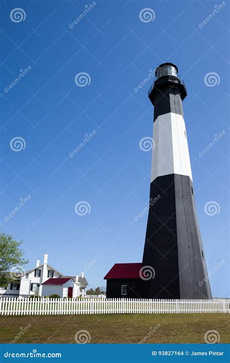 Tybee Island Lighthouse Stock Photo Image Of Shore Famous 93827164