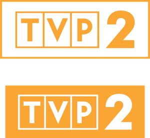 Logo główne zostało ograniczone do białego napisu tvp2 na pomarańczowym tle z pionowym paskiem po lewej stronie z jaśniejszym odcieniem tego koloru. Tvp Logo Vectors Free Download