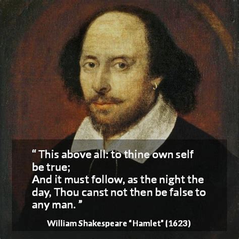 William Shakespeare This Above All To Thine Own Self Be