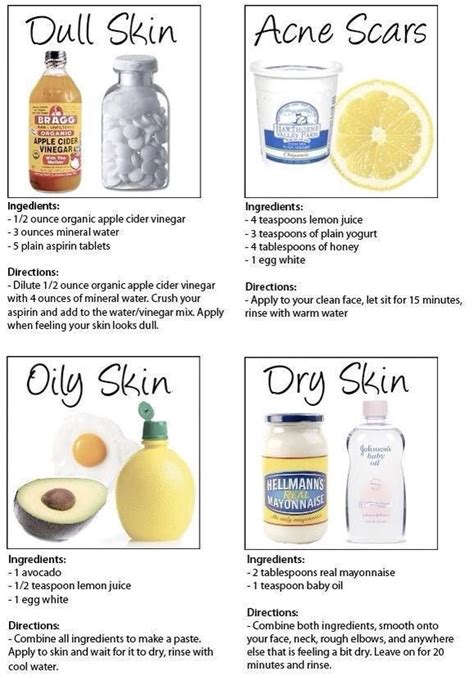 Best Homemade Diy Skin Care Remedies Musely