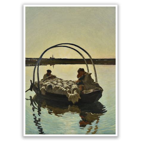 Ave Maria Crossing The Lake 1886 Poster