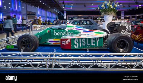 Formula One Car Benetton B186 Engine Bmw M1213 1986 Stock Photo Alamy