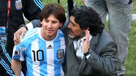 Lionel Messi V Diego Maradona Maiden International Trophy Continues To