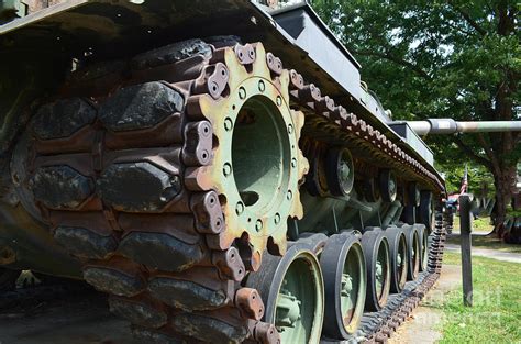M60 Patton Artillery Tank Tread Photograph By Luther Fine Art