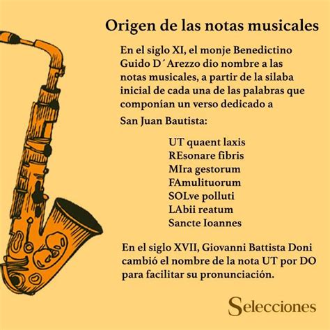 Origen De Las Notas Musicales Inventor Y Evoluci 243 N Curiosfera Riset