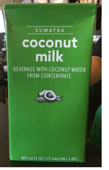 Starbucks Coconut Milk A Problematic Perk