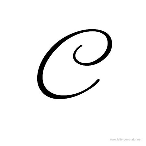 Alex Brush Font Alphabet C Letter C Tattoo Calligraphy Letters