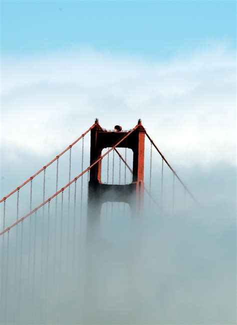Free Images Sky Fog Sunlight Building Golden Gate Bridge San